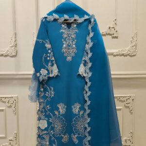 Sapphire Blossom 3 Piece
