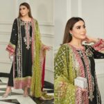 Aneela’s Jet Black Silk Collection ( SR-25 )